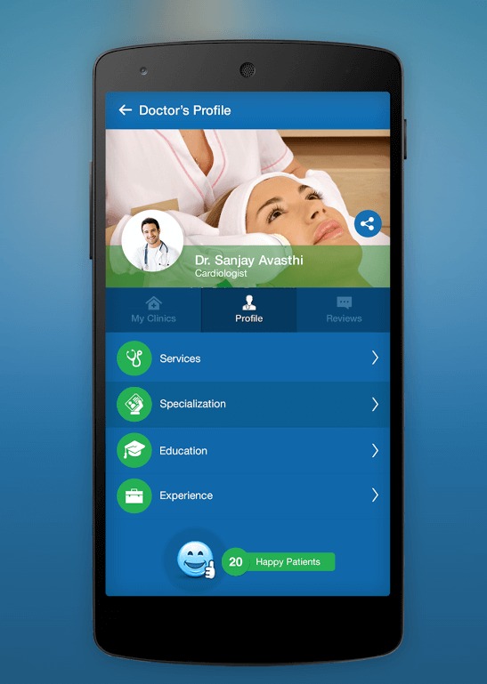 Image credit: Book Doctor Appointment App