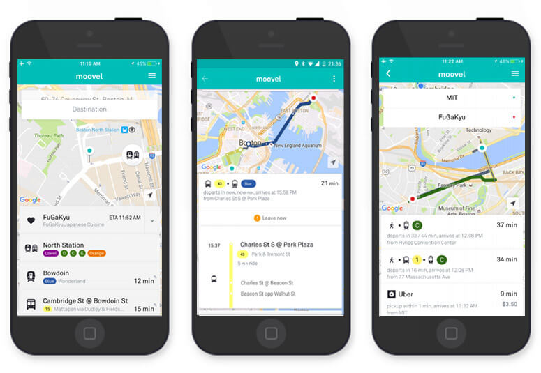geolocalisation portable application