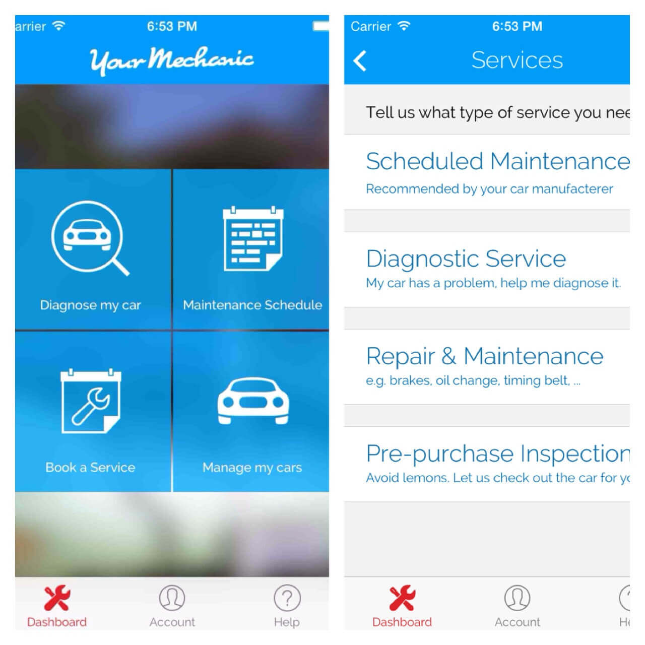 Uber for Mechanics App Development Top 4 Features by YourMechanic to