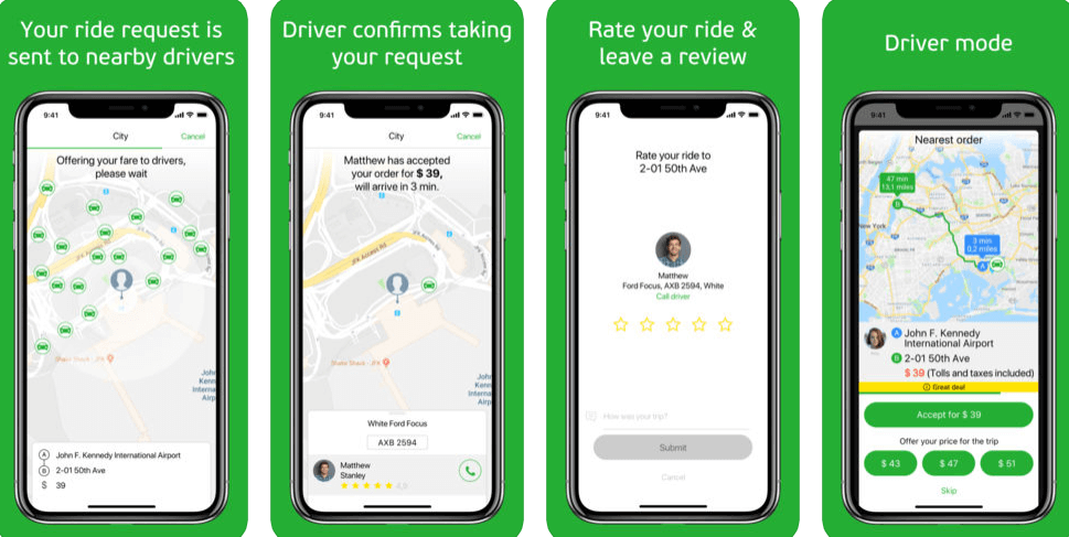 load share ride app